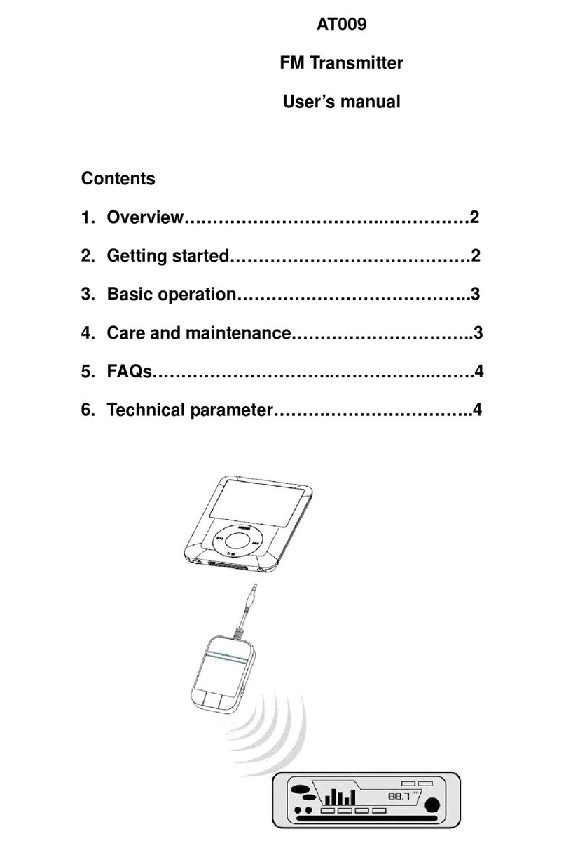 Zhongshan K-mate General Electronics AT009 user manual