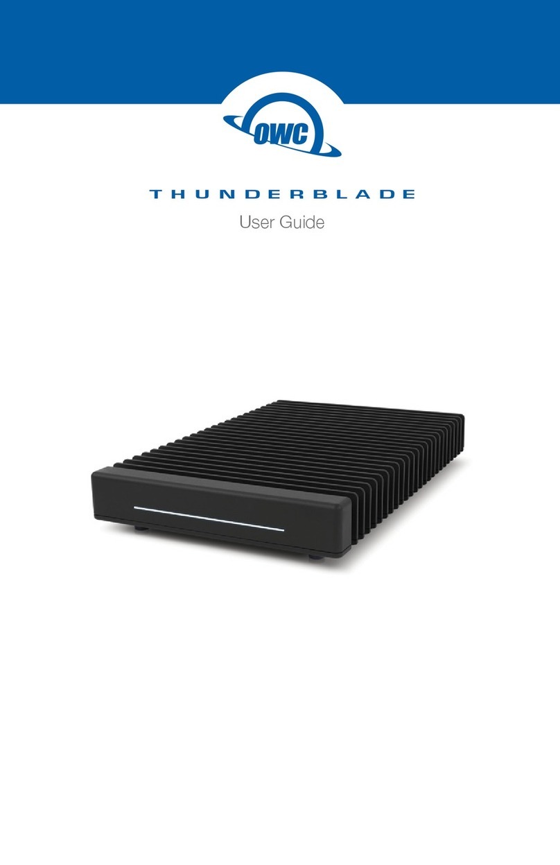 OWC THUNDERBLADE User manual