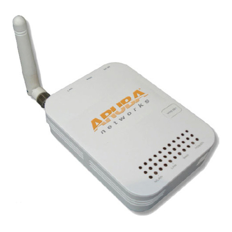 Aruba Networks RAP-2WG installation guide