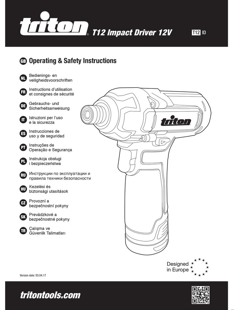 Triton T12ID Troubleshooting guide