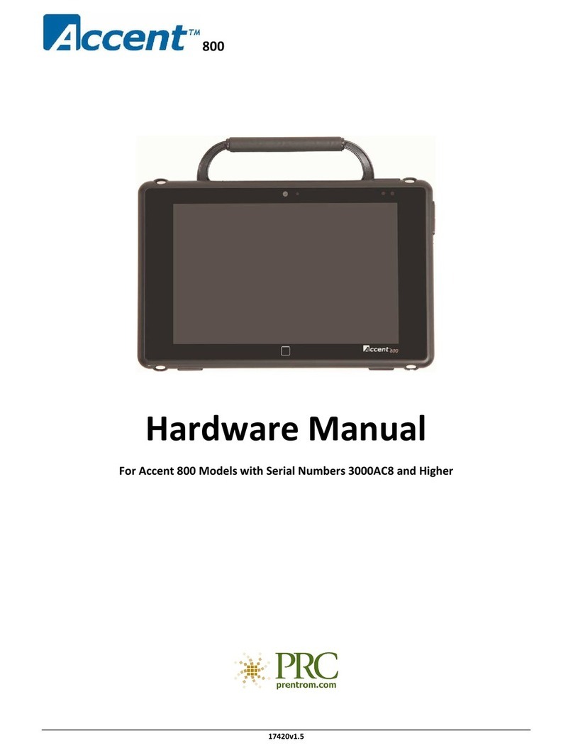 Accent 800 Hardware manual