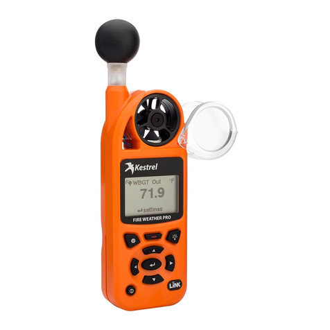 Kestrel 5400 User manual