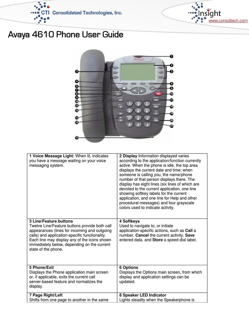 Avaya 4610 user guide
