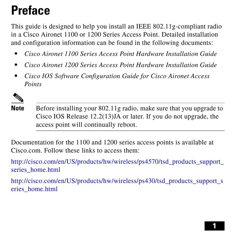 Cisco AIR-MP20B User manual