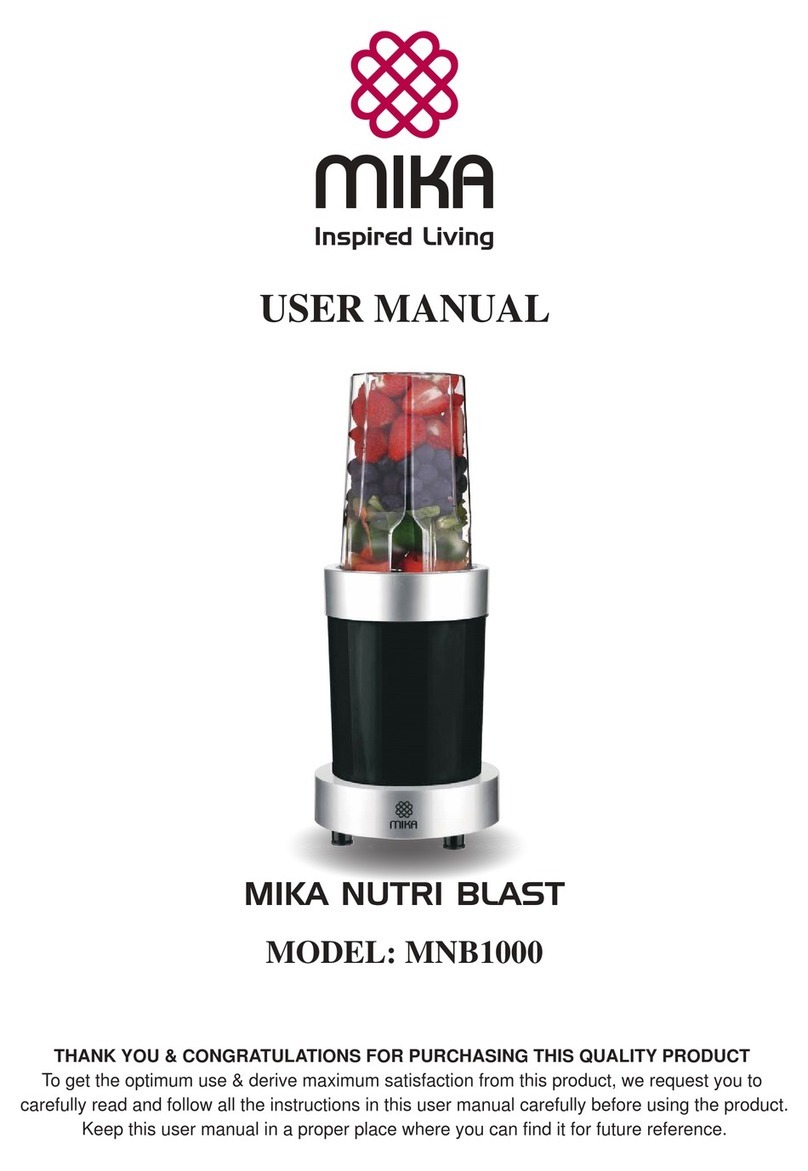 MIKA MNB1000 user manual