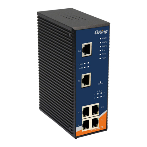 ORiNG IPS-2042TX Series Quick installation guide