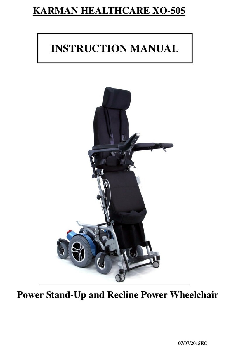 Karman Healthcare XO-505 User manual Karman Healthcare XO-505 User manual