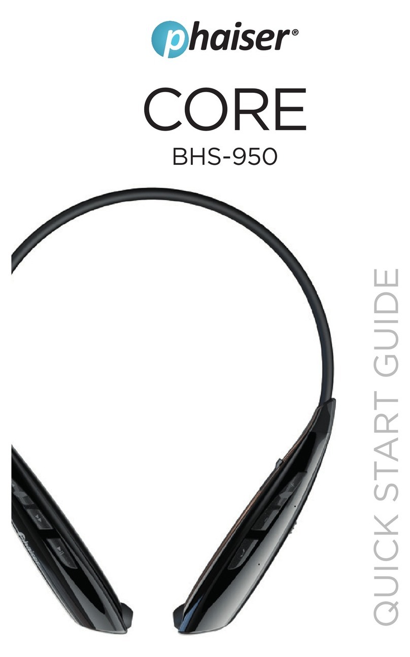 phaiser CORE BHS-950 User manual