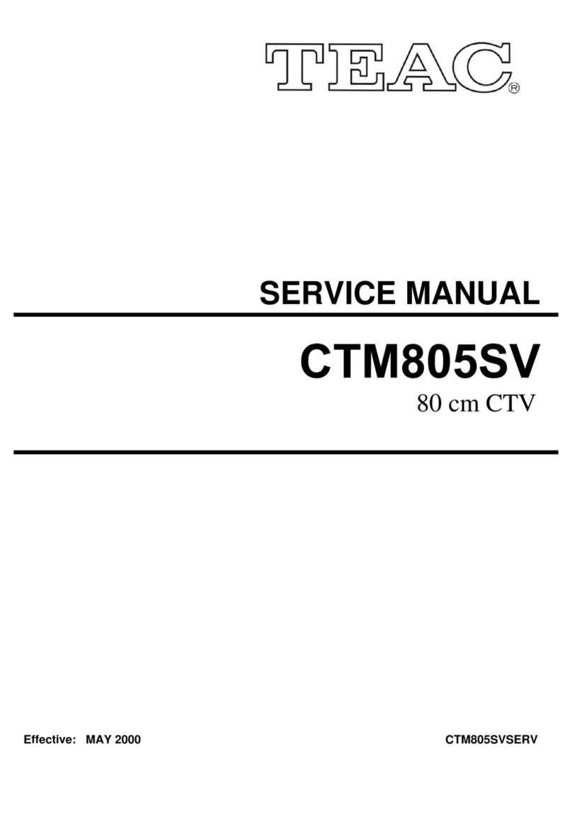 Teac CTM805SV User manual