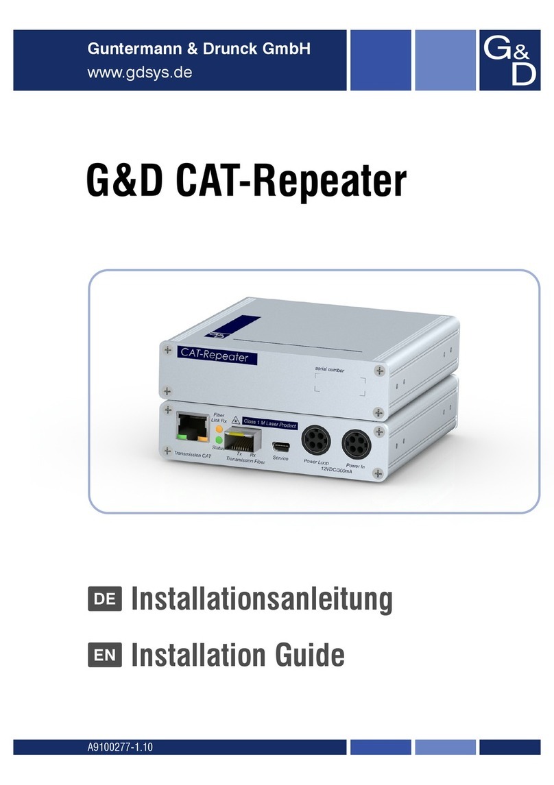 G&D CAT installation guide