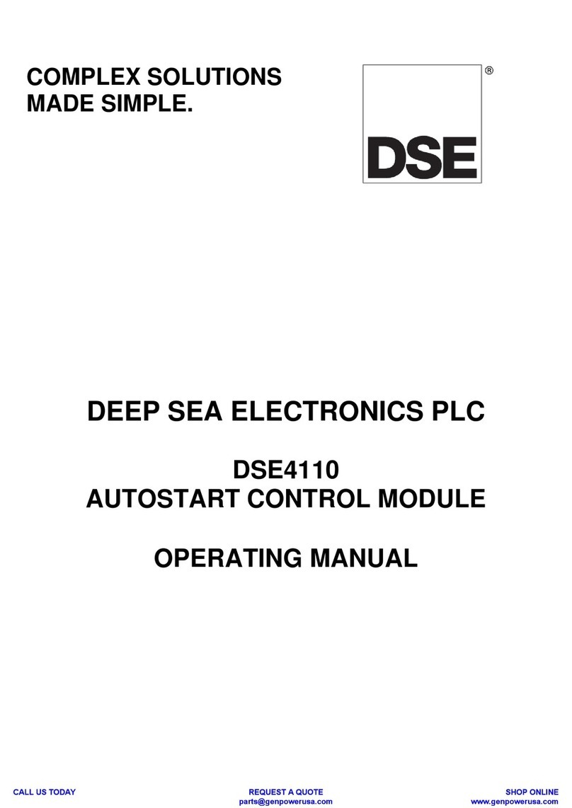 DSE 4110 operating manual
