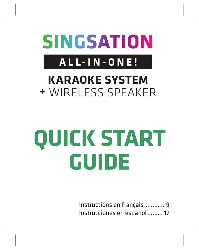 808 Audio Singsation SPKA10 Troubleshooting guide