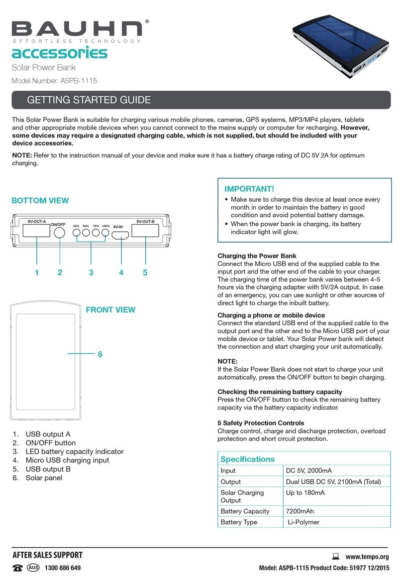Bauhn ASPB-1115 Getting started guide
