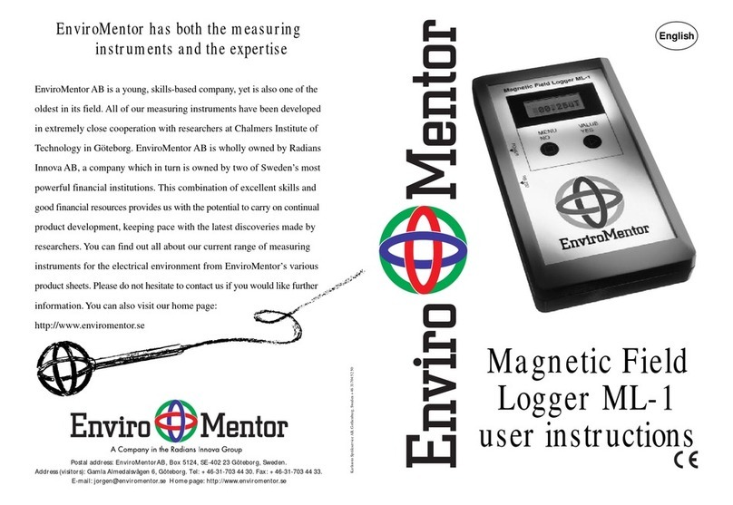 EnviroMentor ML-1 User manual