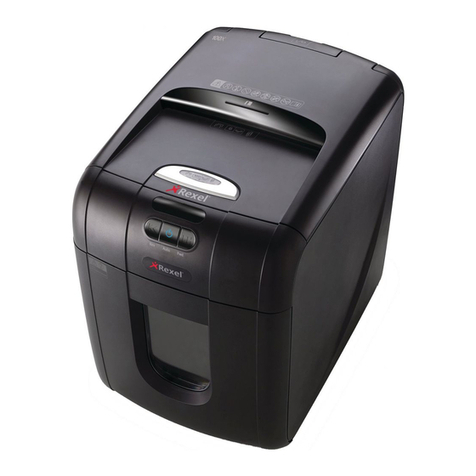 Rexel Auto+ 100X Instruction Manual