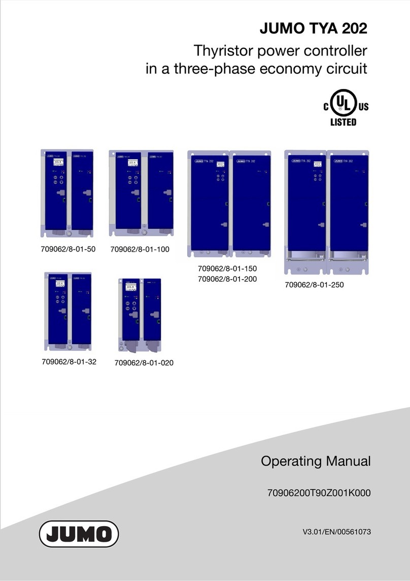 JUMO 709062/8-01-50 operating manual