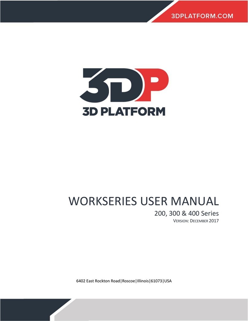 3D Platform WorkSeries 200 Series User manual
