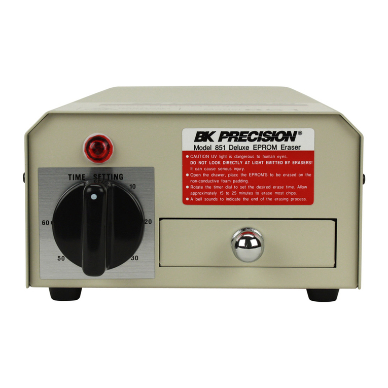 B+K precision 851 user manual