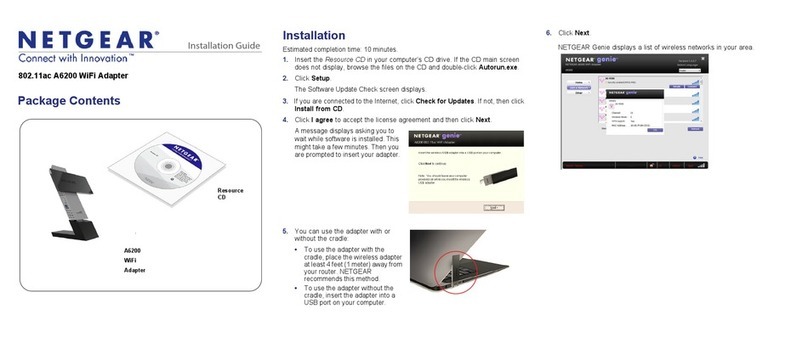 NETGEAR A6200 installation guide NETGEAR A6200 installation guide