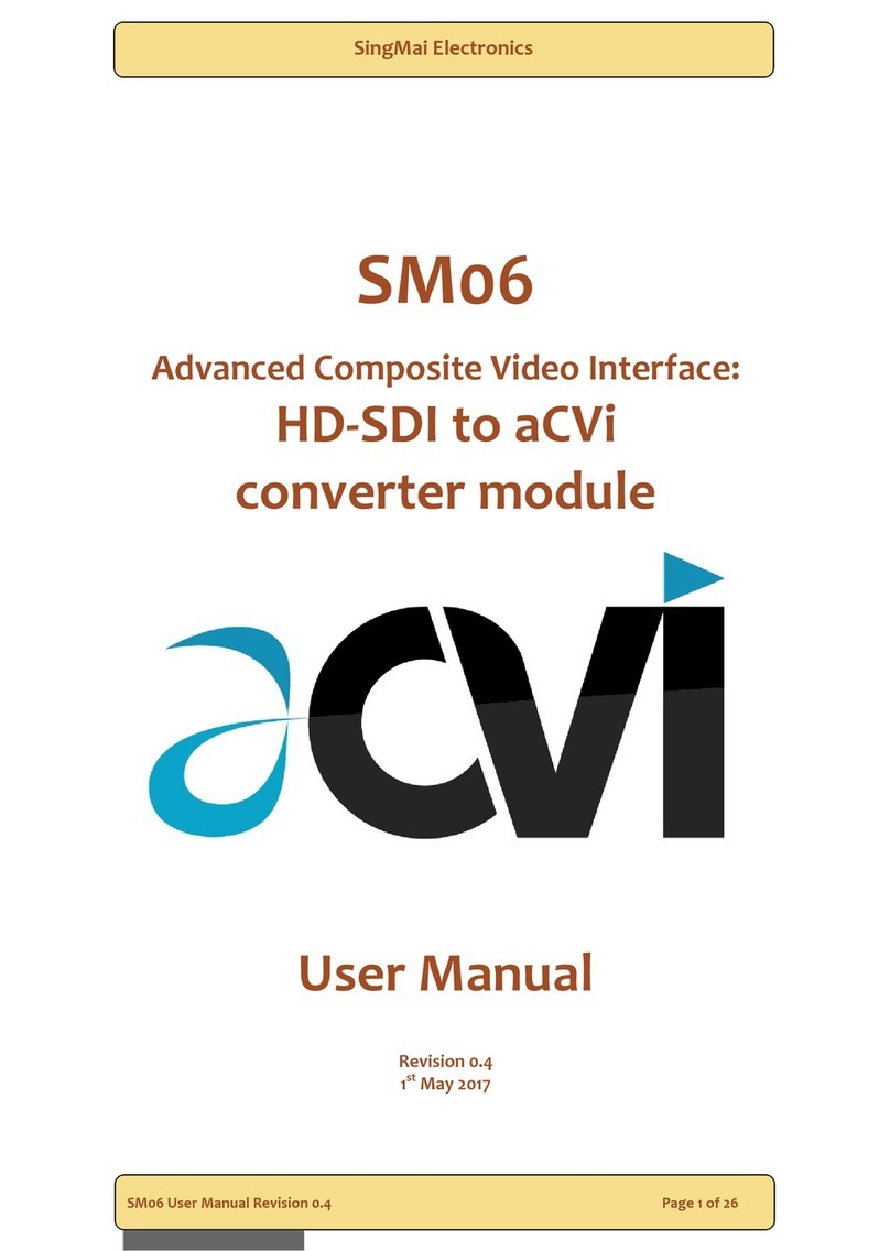 Singmai Electronics SM06 user manual