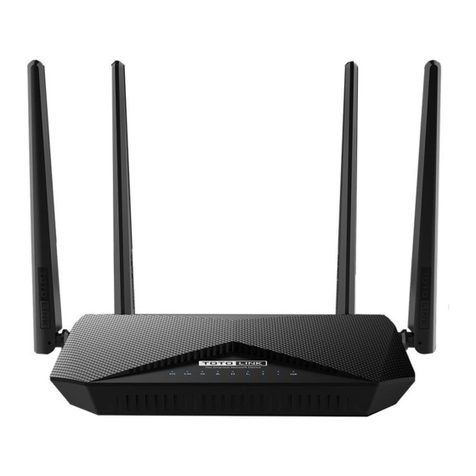 Toto Link A3002RU Quick installation guide
