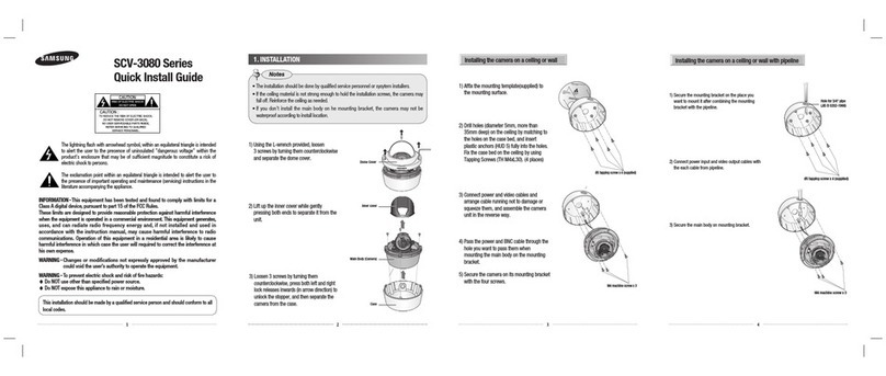 Samsung SCV-3080 Series User manual