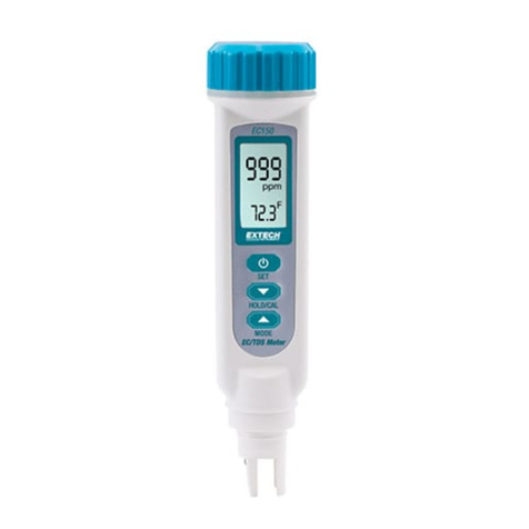 Extech Instruments EC150 user guide Extech Instruments EC150 user guide