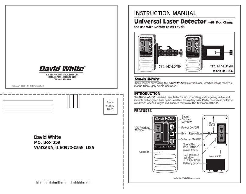 David White 47-LD18N instruction manual