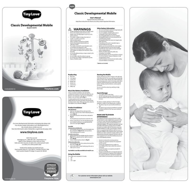 Tiny Love 00478 user manual