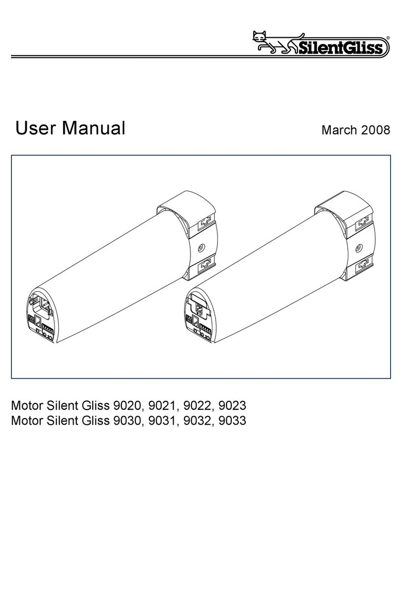 Silent Gliss 9021 User manual