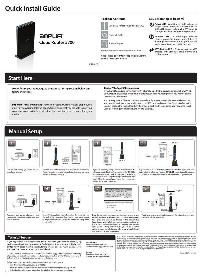 D-Link DIR-865L User manual