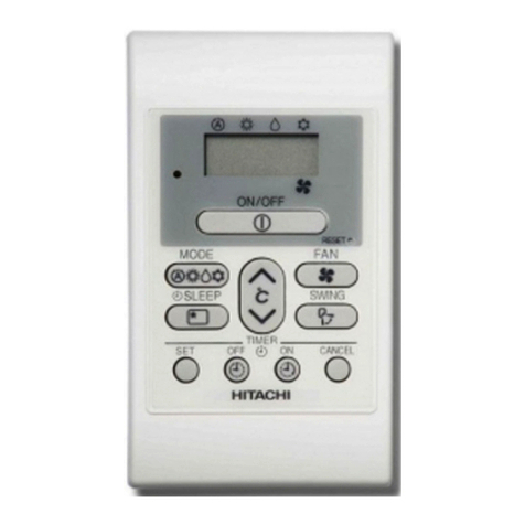 Hitachi SPX-WDC5 Installation & operation manual
