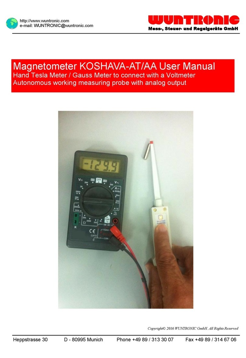 Wuntronic KOSHAVA-AA user manual
