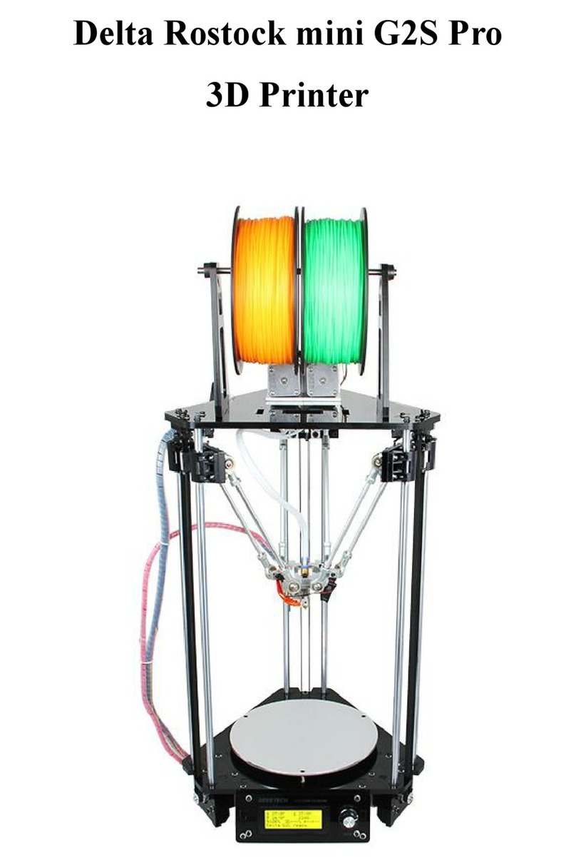 Delta Rostock mini G2S Pro manual