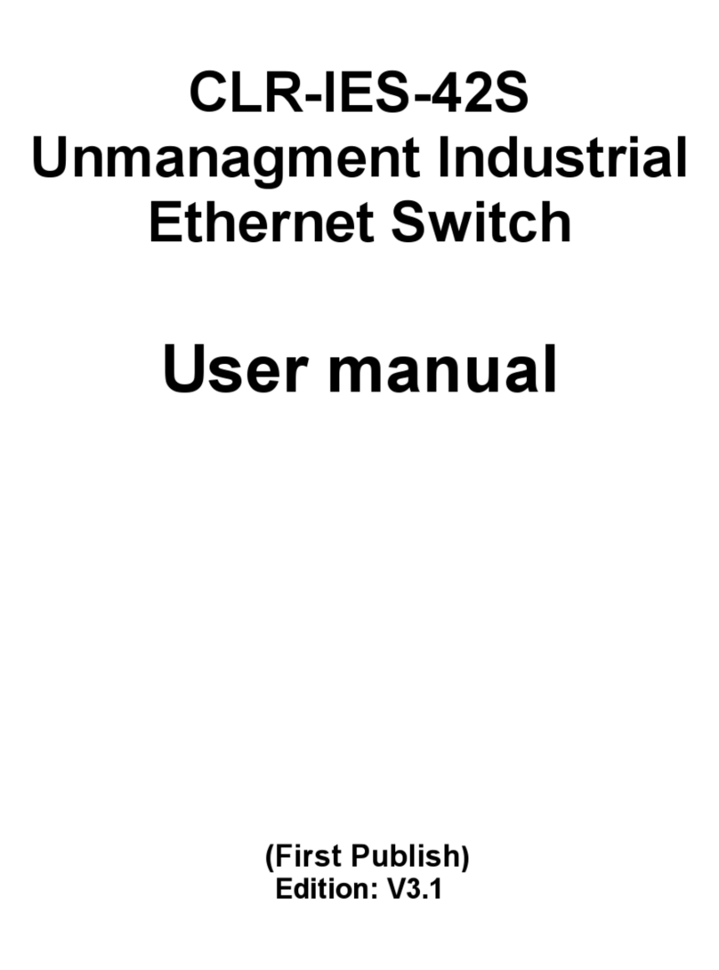 CLR Networks CLR-IES-42S user manual