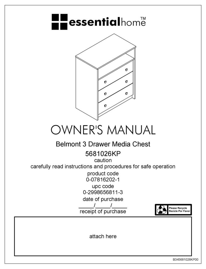 Essential Home 5681026KP User manual Essential Home 5681026KP User manual