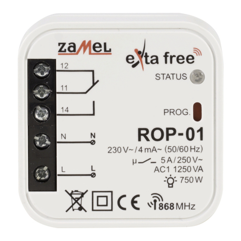 Zamel ROP-01 Manual instruction
