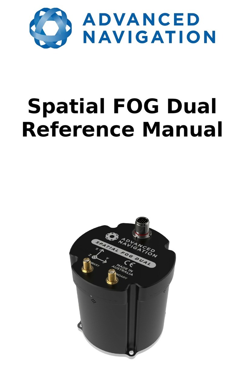 Advanced Navigation Spatial FOG Dual Reference manual