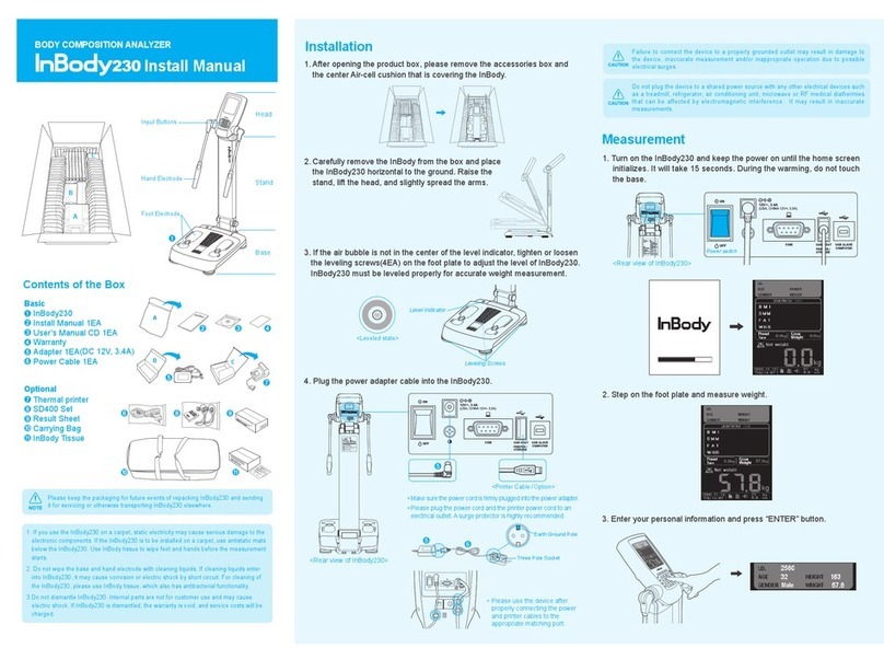 Biospace InBody230 Manual
