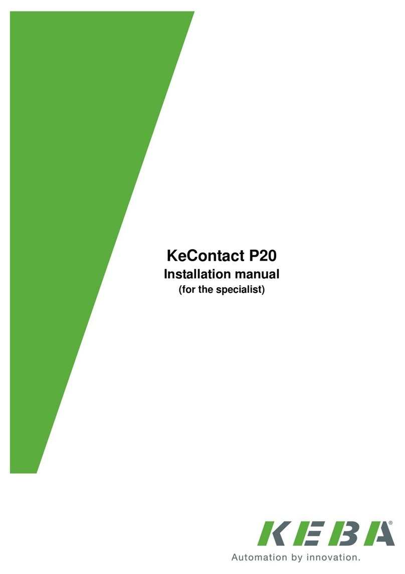 Keba KeContact P20 installation manual