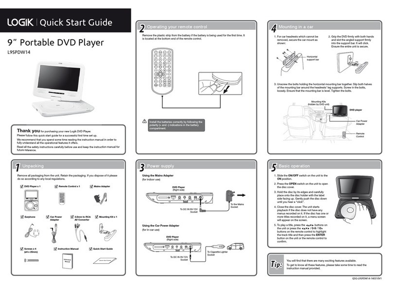 Logik L9SPDW14 User manual Logik L9SPDW14 User manual