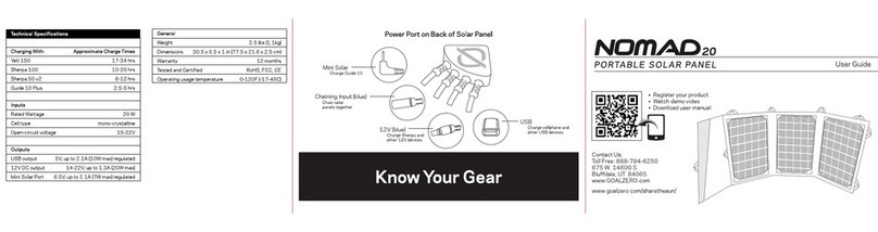 GOAL ZERO Nomad 20 user guide