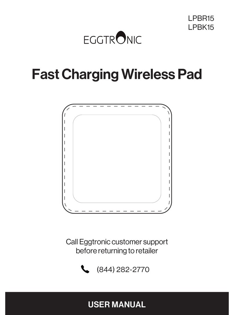EggTronic LPBR15 user manual