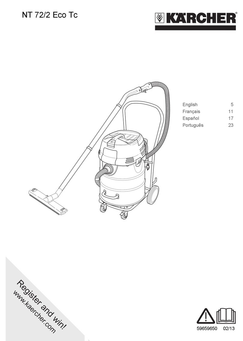 Kärcher NT 72/2 ECO TC User manual