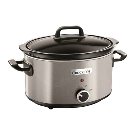 Crock-Pot CSC023X User manual