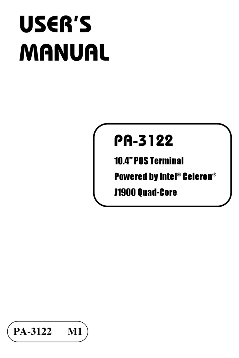 Protech Systems PA-3122 User manual