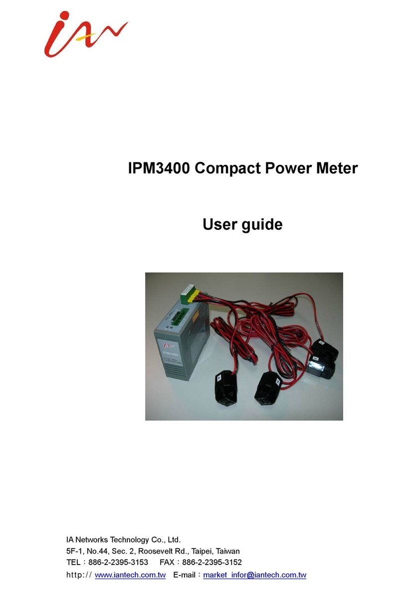 IA Networks Technology IPM3400 user guide