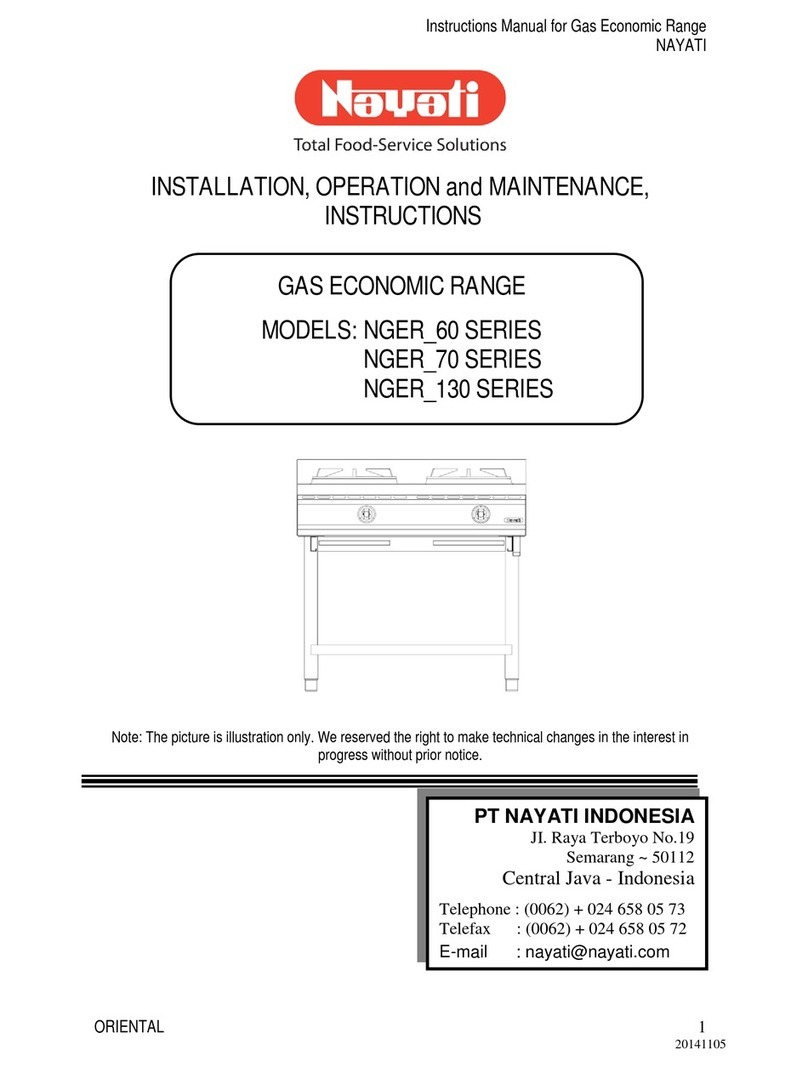 NAYATI NGER 4-60 Installation, operation and maintenance instructions NAYATI NGER 4-60 Installation, operation and maintenance instructions