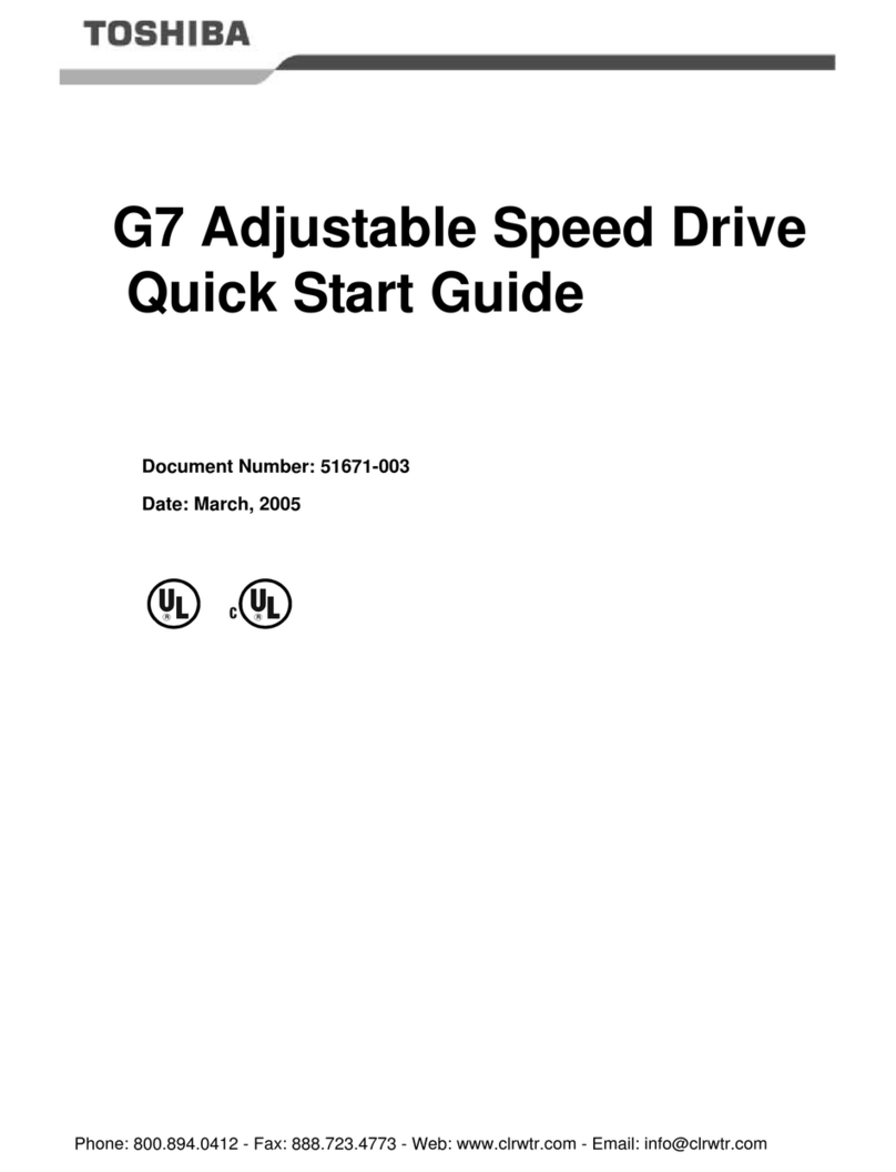 Toshiba G7 quick start guide