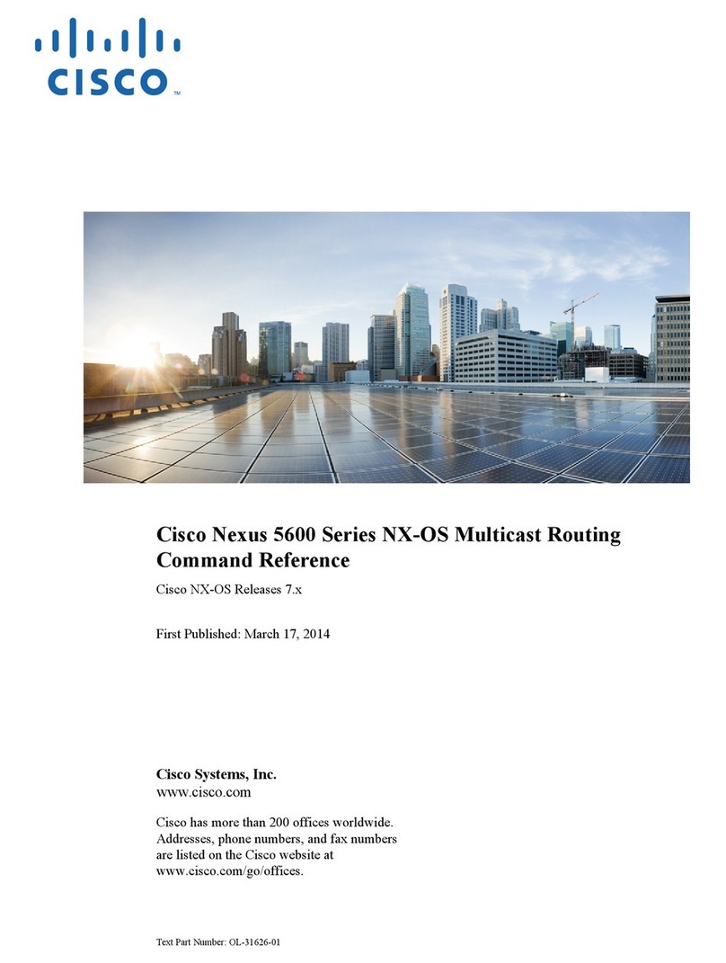 Cisco Nexus 5600 Series Reference Cisco Nexus 5600 Series Reference